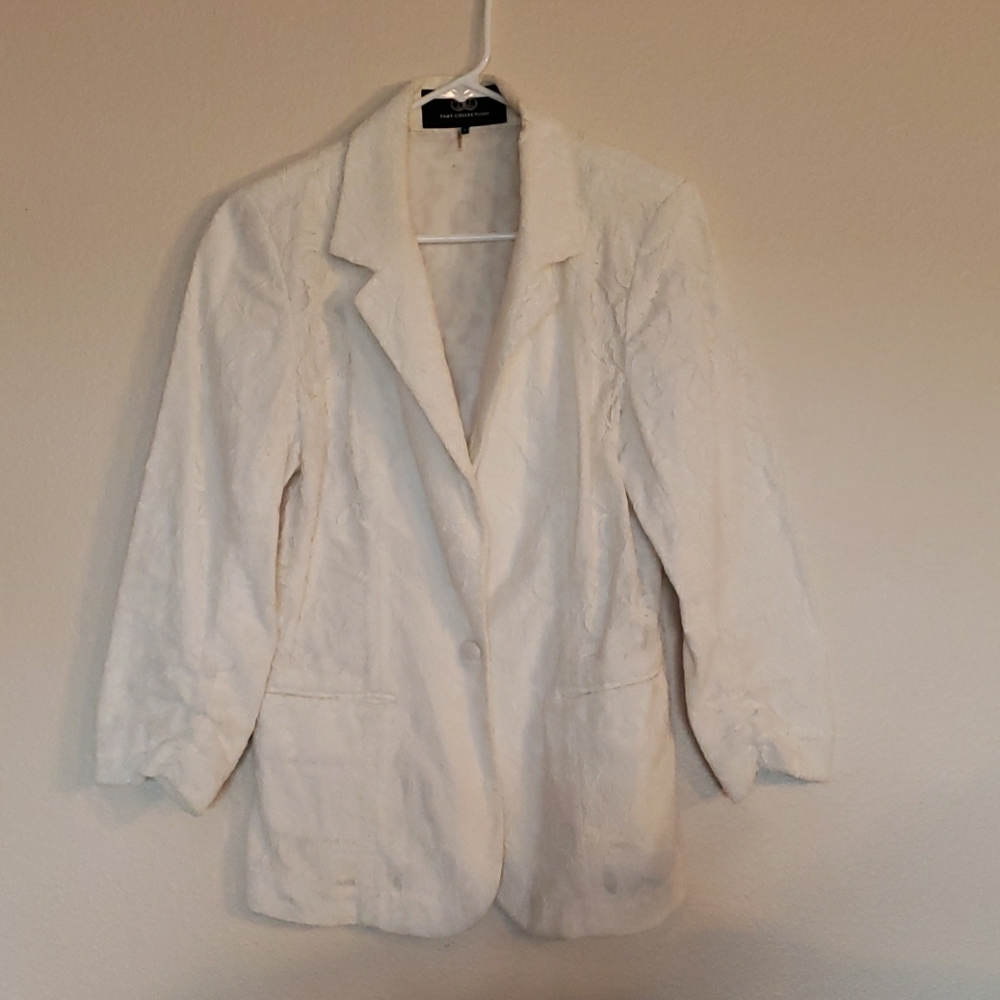 Lace blazer
